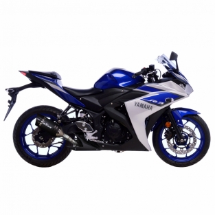 Leovince LV Pro Carbon Einddemper met E-keur Yamaha YZF R3 2015-2020